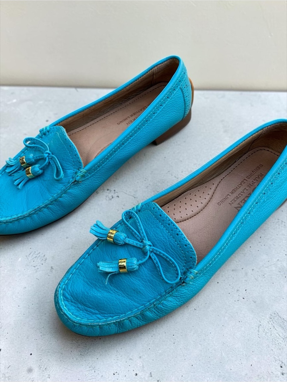 Lauren Ralph Lauren Women’s Leather Loafers 8.5